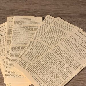 The kingdom of the divine will pamphlets|English